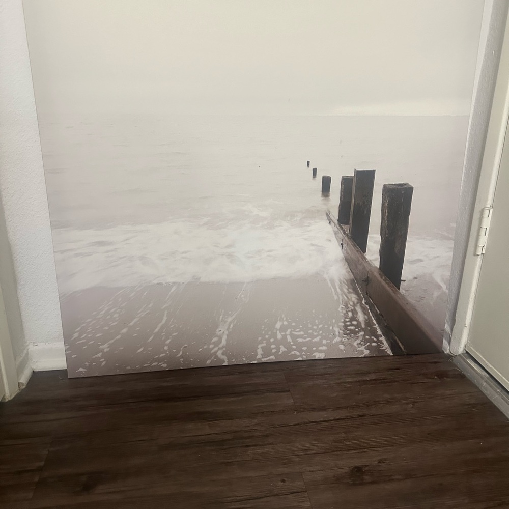 Wall Art Canvas Print - Beach